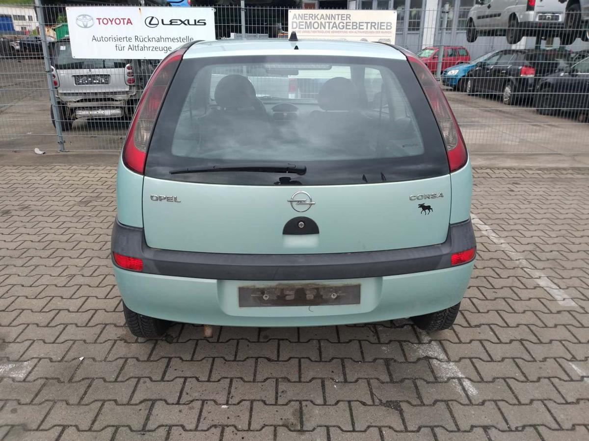 Opel Corsa C original Tür links Z388 Spacegrün 3-Türer Bj.2001